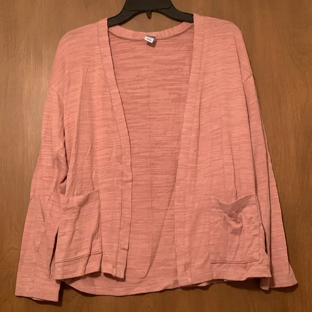 Old Navy Girls Mauve Pink Open Front Cardigan XL 14-16